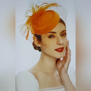 NWT! Tennessee Orange Church Or Tea Hat